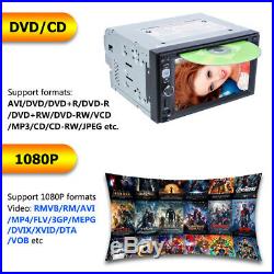 6.2'' HD 800480 Car Stereo Radio Bluetooth MP5 DVD Player USB TF FM Mirror Link