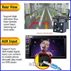 6.2'' HD 800480 Car Stereo Radio Bluetooth MP5 DVD Player USB TF FM Mirror Link