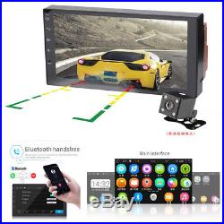 7Android 7.0 4-Core Audio Stereo Bluetooth 3.0 Wifi GPS FM Radio Car MP5 Player