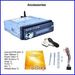 7 Quad Core GPS WIFI Automatic Retractable Screen Car Radio Stereo MP5 Player
