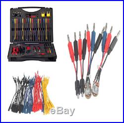90 PCS Multifunction Auto Circuit Tester Lead Kit Diagnostic Tools Wire Cables