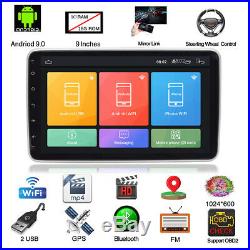 9In 1Din Android 9.0 Car GPS Navigation Stereo Radio Wifi Bluetooth Audio Player
