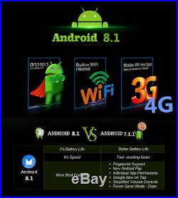9 Single Din Android 8.1 Quad-core RAM 2GB ROM 32GB Car Stereo Radio GPS Wifi