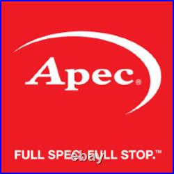 APEC Rear Pair of Brake Discs for Renault Grand Scenic 1.5 Apr 2009 to Present