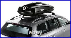 Aero Lockable Roof Bars With Roof Box 340L For Renault Grand SCENIC 2004-2009