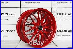 Alloy Wheels 18 Cruize 190 Fcr Candy Apple Red Deep Dish 5x114 18 Inch Alloys