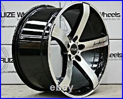 Alloy Wheels 18 Cruize Blade Bp Black Diamond Cut Concave 5 Spoke 18 Inch Alloy