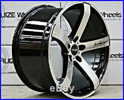 Alloy Wheels 20 Cruize Blade Bp Convave 5 Spoke Black Diamond Cut 20 Inch 5x114