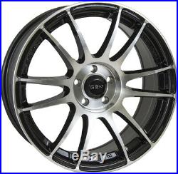 Alloy Wheels (4) 8.0x18 GEN2 Maven Black Polished Face 5x114.3 et45