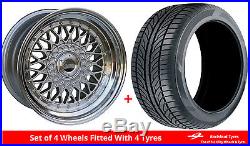Alloy Wheels & Tyres 16 Lenso BSX For Renault Grand Scenic Mk2 03-09
