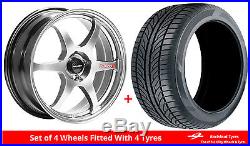 Alloy Wheels & Tyres 17 Lenso Spec C For Renault Grand Scenic Mk2 03-09