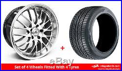 Alloy Wheels & Tyres 18 AC Hypnotic For Renault Grand Scenic Mk3 09-16