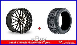 Alloy Wheels & Tyres 18 AC Syclone For Renault Grand Scenic Mk3 09-16