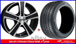 Alloy Wheels & Tyres 18 Calibre Highway For Renault Grand Scenic Mk3 09-16