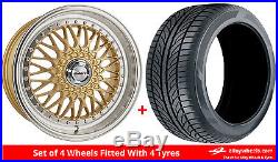 Alloy Wheels & Tyres 18'' Calibre Vintage For Renault Grand Scenic Mk2 03-09