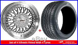 Alloy Wheels & Tyres 18 Calibre Vintage For Renault Grand Scenic Mk2 03-09