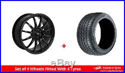 Alloy Wheels & Tyres 18 Dynamics ProRace 1.2 Renault Grand Scenic Mk2 03-09