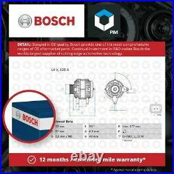 Alternator fits RENAULT GRAND SCENIC Mk2 2.0 04 to 09 Bosch 7711135333 Quality