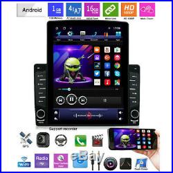Android8.1 1Din 10.1In BT Car Stereo Radio Sat Nav GPS WIFI Audio USB MP5 Player