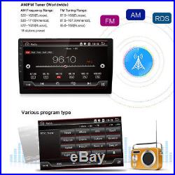 Android 7.1 2Din HD Touch Quad-Core Car Stereo Radio GPS Wifi 3G/4G Mirror Link