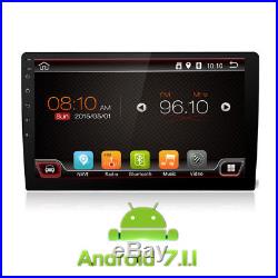 Android 7.1 2Din HD Touch Quad-Core Car Stereo Radio GPS Wifi 3G/4G Mirror Link