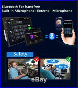 Android 7.1 In Dash 2-Din Car Stereo GPS WiFi BT 3G/4G Radio Quad-Core Link OBD
