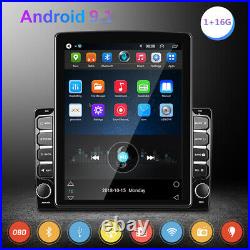 Android 9.1 9.7in 2Din 4-Core Car Stereo Radio MP5 Player GPS Wifi Rear Camera
