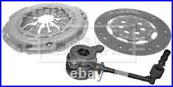 BORG n BECK 3PC CLUTCH KIT with CSC for RENAULT GRAND SCENIC 1.5 dCi 2009-on