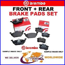 BREMBO FRONT + REAR BRAKE PADS for RENAULT GRAND SCENIC III 2.0 dCi 2009-on