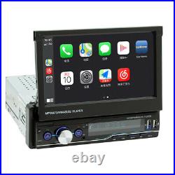 Bluetooth Touch Screen 1Din 7in Car Radio Stereo USB AUX Mirror Link MP5 Player