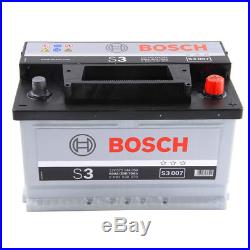 Bosch Car Battery 12V 70Ah Type 100 640CCA 3 Years Wty Sealed OEM Replacement