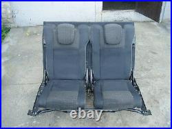 Breaking Renault Grand Scenic third row seats with seat belts
