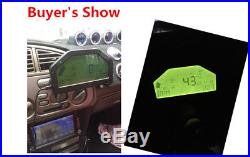 Car Dash Race Display Gauge SENSOR KIT Dashboard LCD Screen 9000rpm Rally Gauge