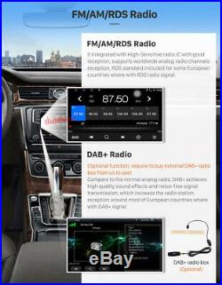 Car Dashboard Radio Stereo Player GPS Navigat Android 8.1 10.1 Inch +Rear Camera