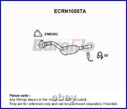 Catalytic Converter Type Approved fits RENAULT GRAND SCENIC Mk2 1.6 EuroFlo New