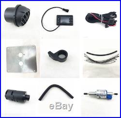 DC12V 5000W Autos Diesel Air Heater Tank Heating Time Temperature Adjustable Kit