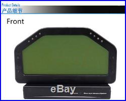Dash Race Display-SENSOR KIT Gauge Dashboard LCD Screen Bright 0-9000rpm Tacho