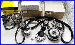 Dephaser Pulley & Timing Belt Kit & Aux Belt Kit & Water Pump Renault 1.6 16v