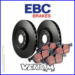 EBC Front Brake Kit Discs & Pads for Renault Grand Scenic 2.0 TD 150 2009-2012