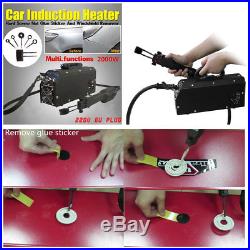 EU 220V Car Paintless Dent Repair Hot Box 2000W Induction Heater Handhold Tool1