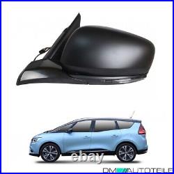 Exterior mirror completely left heated aspherical for Renault Scenic IV Grand