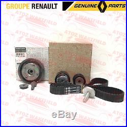 For Clio Megane Scenic Twingo 1.6 Dephaser Pulley Timing Cam Belt Water Pump Kit