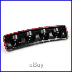 Four White Lens 4X4 Off Road Roof Top Fog Lamp H3 Bulbs Light Bar SUV #2012 T3