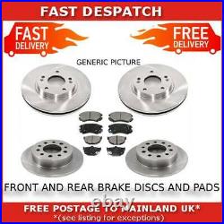 Front And Rear Brke Discs And Pads Fr 320 5 Vented Rr 300 5 Solid Oem Qualit