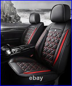 Full Surround Seats Covers Deluxe Edition PU Leather Car Seat Cushion WithHeadrest