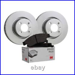 Genuine NK Front Brake Discs & Pad Set for Renault Scenic dCi 1.9 (08/03-10/05)