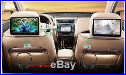 LCD Screen 10.1 inch Headrest Style DVD Player For Car Rear-Seat Rest HDMI / USB