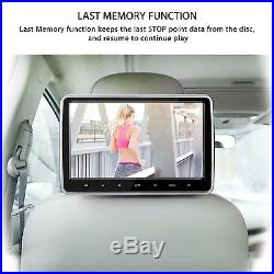 LCD Screen 10.1 inch Headrest Style DVD Player For Car Rear-Seat Rest HDMI / USB