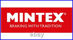 MINTEX FRONT + REAR DISCS + PADS for RENAULT GRAND SCENIC 1.9dCi 2005-on