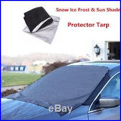 Magnet Car Front Windscreen Cover Frost Snow Ice Shield Protector Sunshade Flap